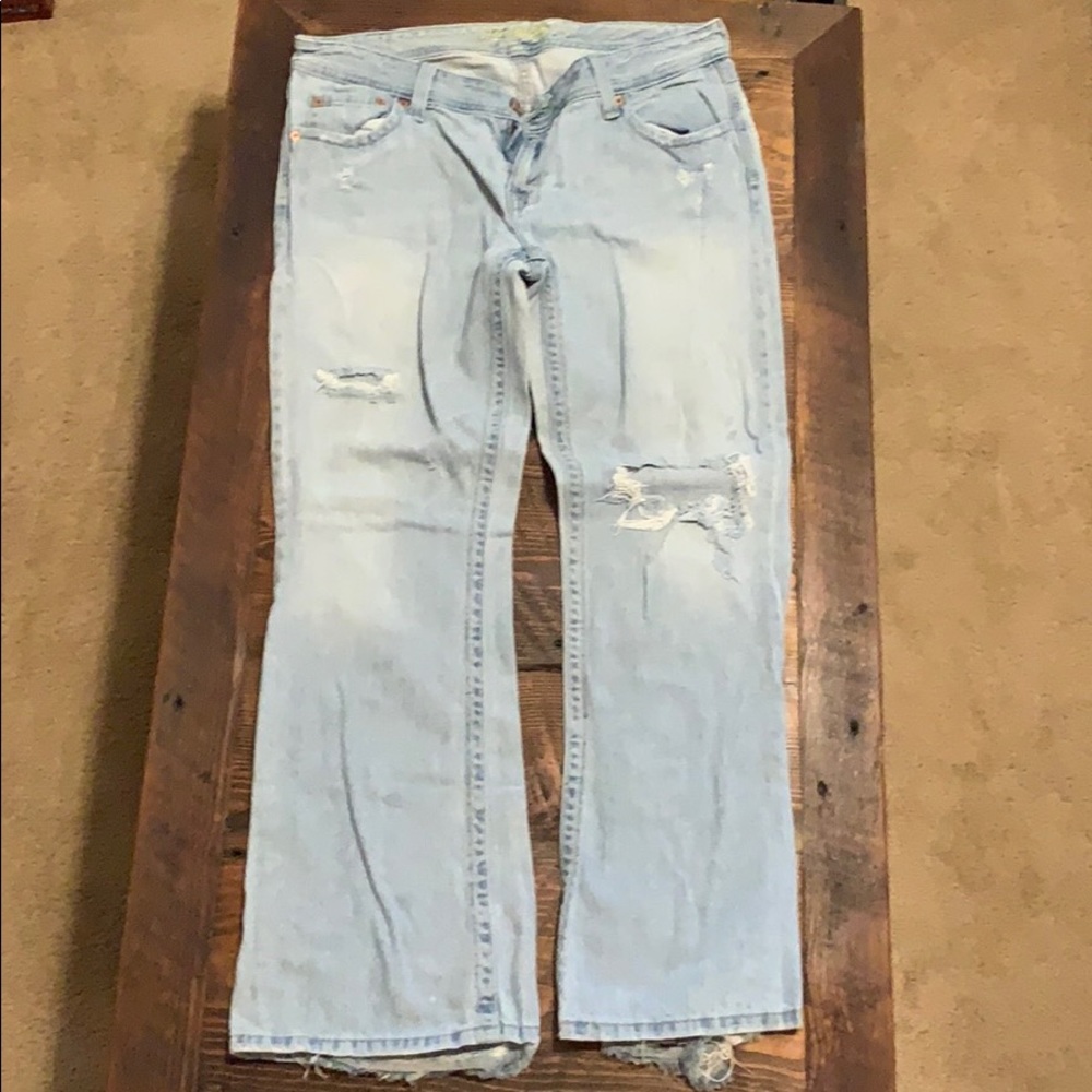 American Eagle hipster skinny flare Jeans